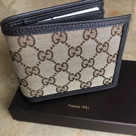 men's slim wallet gucci|original Gucci wallet.